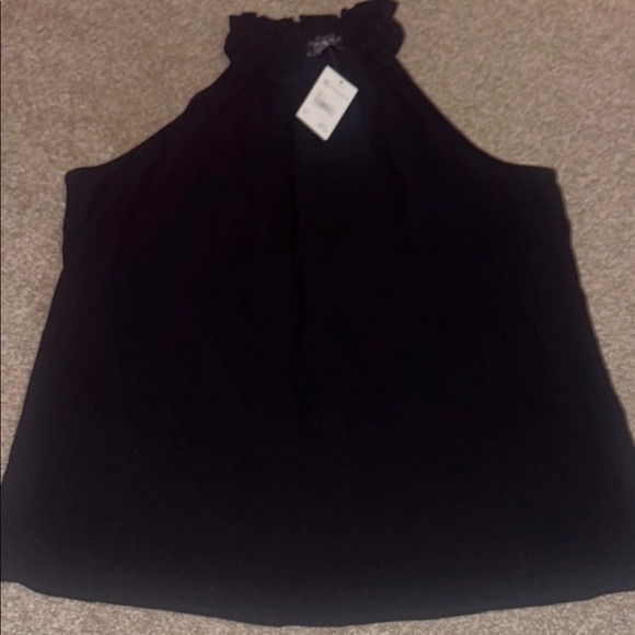 Elegant Black Sleeveless Top, NWT - Picture 1 of 3